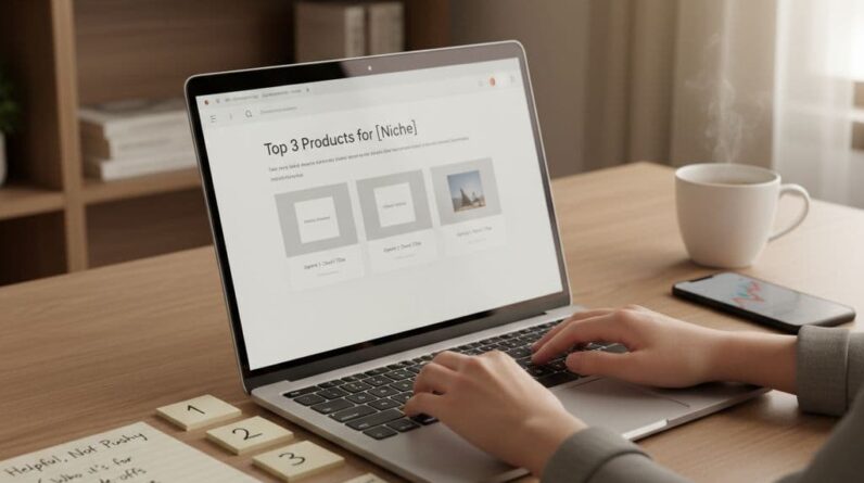 Building affiliate products